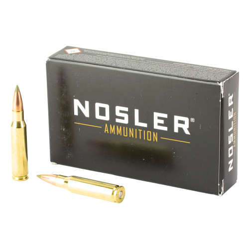 Nosler .308 Win / 7.62x51mm Expansion Tip E-Tip Lead-Free 168 Grain 20/Box