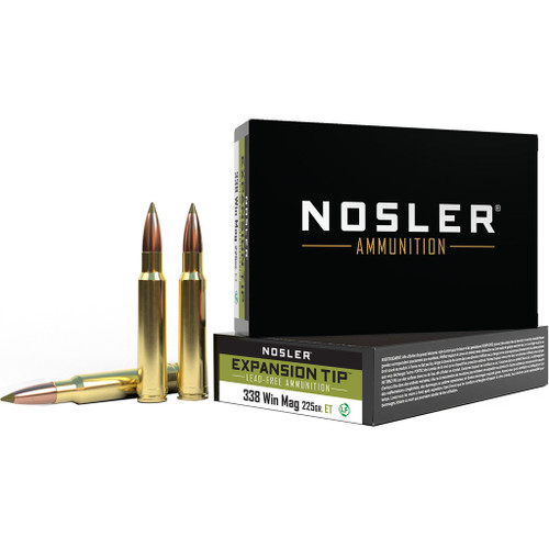 Nosler .338 Winchester Magnum Expansion Tip SP 225 Grain 20/Box
