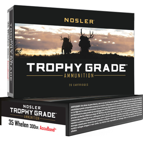 Nosler .35 Whelen Trophy Grade Nosler AccuBond 225 Grain 20/Box