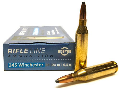 Prvi Partizan .243 Winchester  Pointed Soft Point 100 Grain 20/Box