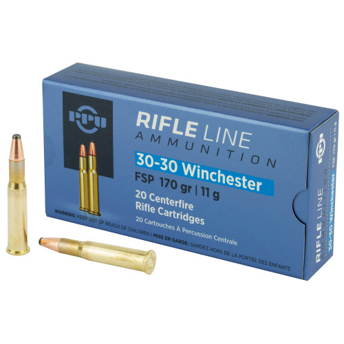 Prvi Partizan .30-30 Winchester Standard Rifle Flat Soft Point 170 Grain 20/Box