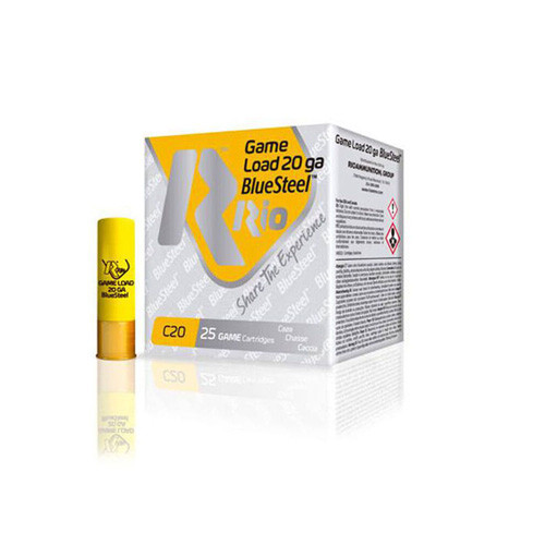 Rio Ammunition 20 Gauge Game Load BlueSteel #7 7/8 oz 2.75 in 25/Box