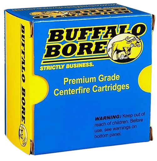 Buffalo Bore .480 Ruger Heavy Lead Flat Nose 370 Grain 20/Box [Item 1077]