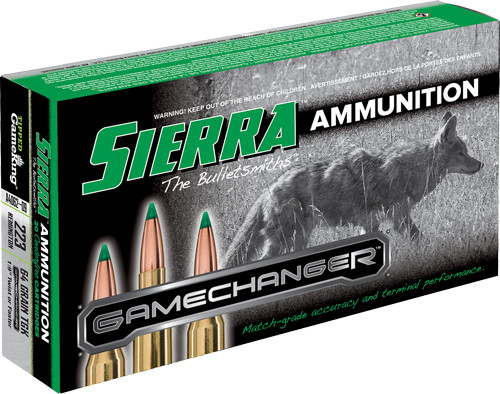 Sierra .223 Remington GameChanger Sierra Tipped GameKing 64 Grain 20/Box