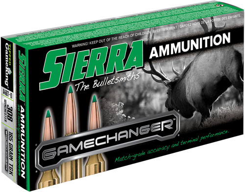 Sierra .308 Win / 7.62x51mm GameChanger Sierra Tipped GameKing 165 Grain 20/Box