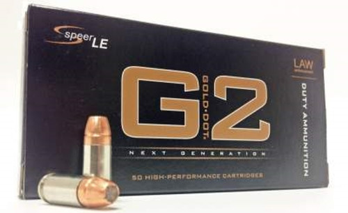 Speer .40 S&W Gold Dot LE G2 Jacketed Hollow Point 180 Grain 50/Box