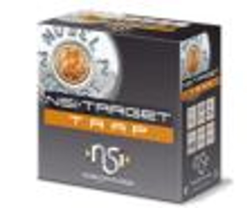 Eurosports LLC 12 Gauge Nobelsport NSI Target Trap #8 1-1/8 oz 2.75 in 25/Box [Item 5344]