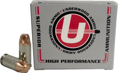 Underwood Ammo .380 ACP/Auto Xtreme Penetrator COPPER SOLID Monolithic 90 Grain 20/Box