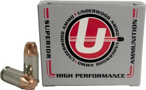 Underwood Ammo .380 ACP/Auto Xtreme Penetrator COPPER SOLID Monolithic 90 Grain 20/Box Underwood Ammo .380 ACP/Auto Xtreme Penetrator COPPER SOLID Monolithic 90 Grain 20/Box