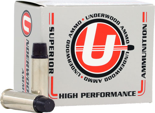 Underwood Ammo .44 Magnum Semi-Wadcutter Coated Soft Cast 255 Grain 20/Box