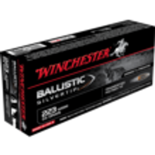 Winchester .223 WSSM BALLISTIC SILVERTIP Fragmenting Polymer Tip 55 Grain 20/Box