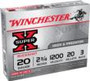 Winchester 20 Gauge Super-X 20 Pellets #3 Buck 1-1/8 oz 2.75 in 15/Box