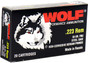 Wolf .223 Remington Performance Full Metal Jacket 55 Grain 1000/Box