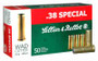 Sellier and Bellot .38 Special Handgun Wadcutter 148 Grain 50/Box [Item 957]