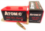 Atomic .308 Win / 7.62x51mm Match Hollow Point Boat Tail 168 Grain 50/Box