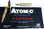 Atomic 5.56x45mm NATO  Full Metal Jacket 62 Grain 50/Box