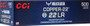 CCI .22 Long Rifle Copper-22 Copper 21 Grain 50/Box