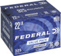 Federal .22 Long Rifle Champion Training Value Pack Copper Plated Hollow Point 36 Grain 325/Box