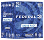 Federal .22 Long Rifle Lead Hollow Point Champion Training Value Pack Lead Hollow Point 36 Grain 525/Box