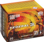 Federal .500 S&W Mag Fusion Bonded Soft Point 325 Grain 20/Box