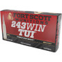 Fort Scott Munitions .243 Winchester Tumble Upon Impact (TUI) Solid Copper Spun 58 Grain 20/Box
