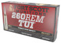 Fort Scott Munitions .260 Remington Tumble Upon Impact (TUI) Solid Copper Spun 123 Grain 20/Box