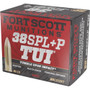 Fort Scott Munitions .38 Special Tumble Upon Impact (TUI) Fort Defense Solid Copper Spun 81 Grain 20/Box