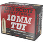 Fort Scott Munitions 10mm Auto Tumble Upon Impact (TUI) Solid Copper Spun 125 Grain 20/Box