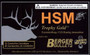 HSM .270 WSM Trophy Gold Berger Hunting VLD Match 130 Grain 20/Box