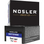 Nosler 9mm Luger / Parabellum Defense +P Bonded Performance Tipped 124 Grain 20/Box