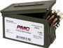 PMC .50 BMG Bronze Linked in Ammo Can Full Metal Jacket Boat Tail 660 Grain 100/Box
