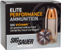 Sig Sauer 9mm Luger / Parabellum Elite Performance V-Crown Jacketed Hollow Point 147 Grain 20/Box