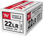 Winchester .22 Long Rifle USA White Box Lead Round Nose 40 Grain 50/Box