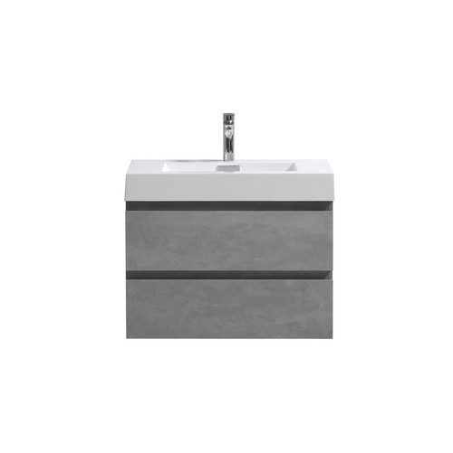 MOF 30" Floating Modern Bathroom Vanity with Reinforced Acrylic Sink
