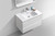 MOB 42" Wall Mounted Modern Bathroom Vanity with Reinforced Acrylic Sink