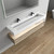 BTO17 72" Wall Mounted Modern Bathroom Vanity - Double Sink
