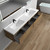 BTO18 84" Wall Mounted Modern Bathroom Vanity--Double Sink