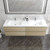 BTO 72" Wall Mounted Modern Bathroom Vanity--Double Sink