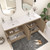 MT 72" Fluted Freestanding Modern Bathroom Vanity