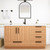 Carla 60" Freestanding Bathroom Vanity with Single Sink