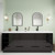Carla 84" Freestanding Bathroom Vanity with Double Sink