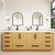 Carla 84" Freestanding Bathroom Vanity with Double Sink