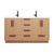 Carla 60" Freestanding Bathroom Vanity with Double Sink