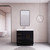Elsa 36” Freestanding Vanity With Reinforced Acrylic Sink Top (Left Side Drawers)