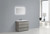 MOA 42″  Modern Bathroom Vanity W/ 3 Drawers and Acrylic Sink