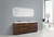 MOA 84″ Modern Bathroom Vanity W/ 6 Drawers and Acrylic Sink