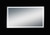 MOA507 - 68'' Polished Edge Frosted Panel LED Mirror