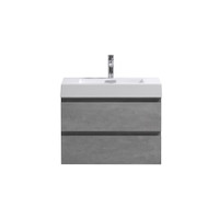 MOF 30" Floating Modern Bathroom Vanity with Reinforced Acrylic Sink