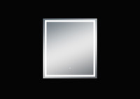 MOA503 - 36'' Polished Edge Frosted Panel LED Mirror