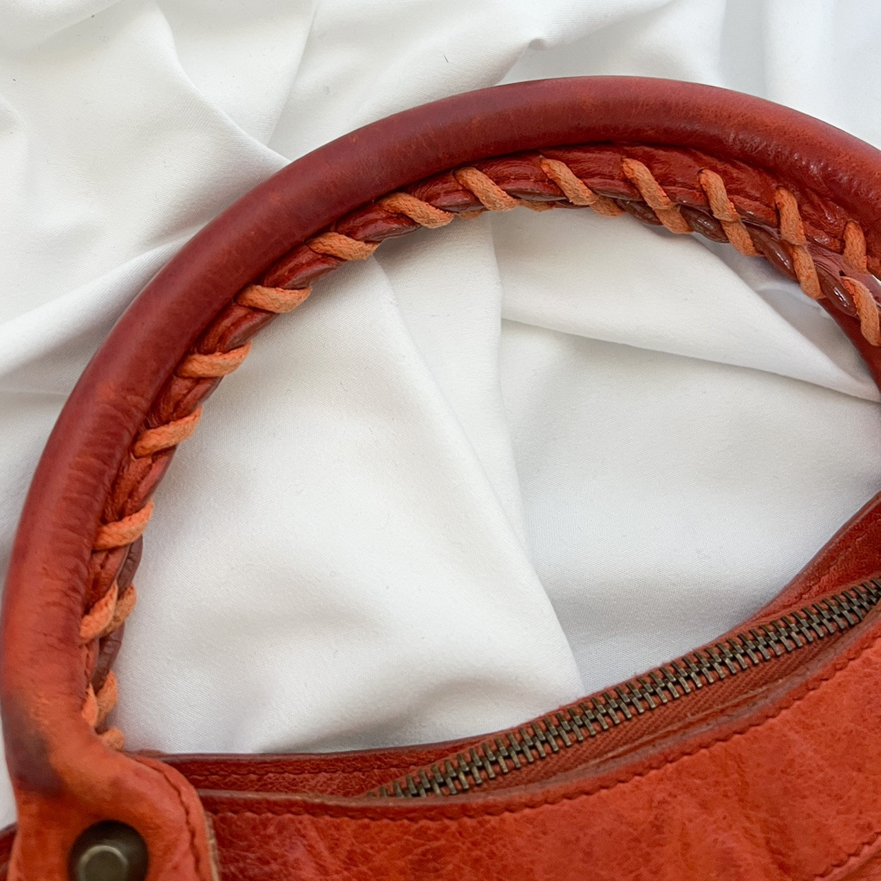 Balenciaga The First City Bag-Orange